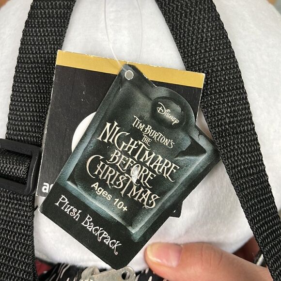 🖤BEST SELLER 20" The Nightmare Before Christmas Jack Plush Large Backpack NWT - Picture 6 of 7